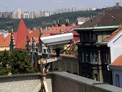 Venkovní kamera městského kamerového dohlížecího systému Venkovní kamera městského kamerového dohlížecího systému