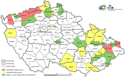 Vymezení regionů se soustředěnou podporou státu