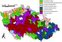 Obr. 5. Typologie venkovského prostoru Česka