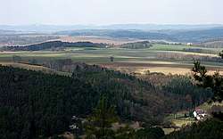 Obr. 2. Mozaikovitá krajina na Kokořínsku (S. Kučerová)