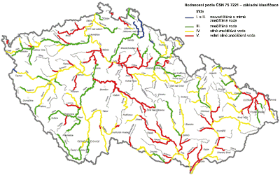 Vývoj jakosti vody 1990–1991