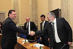 Petr Nečas a Dan Jiránek