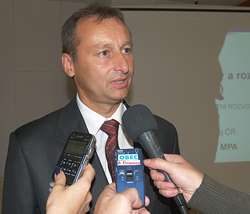 Tomáš Machýček, starosta obce  Jeseník nad Odrou