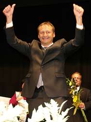 Tomáš Machýček, starosta vítězné obce Jeseník nad Odrou