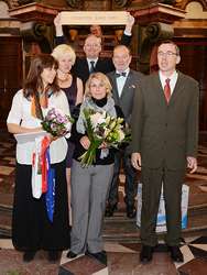 Předání ocenění pro Knihovnu Dr. Emanuela Bořického v Milíně