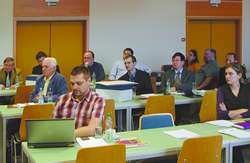 Účastníci semináře k soutěži Parádní web 2012