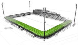 Přestavba stadionu v Karviné