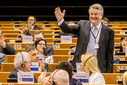 Markku Markkula z Finska, nově zvolený předseda