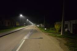 Obr. 4. Nové veřejné LED osvětlení v obci Vlasatice