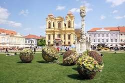 Květinový festival Timfloralis v Temešváru
