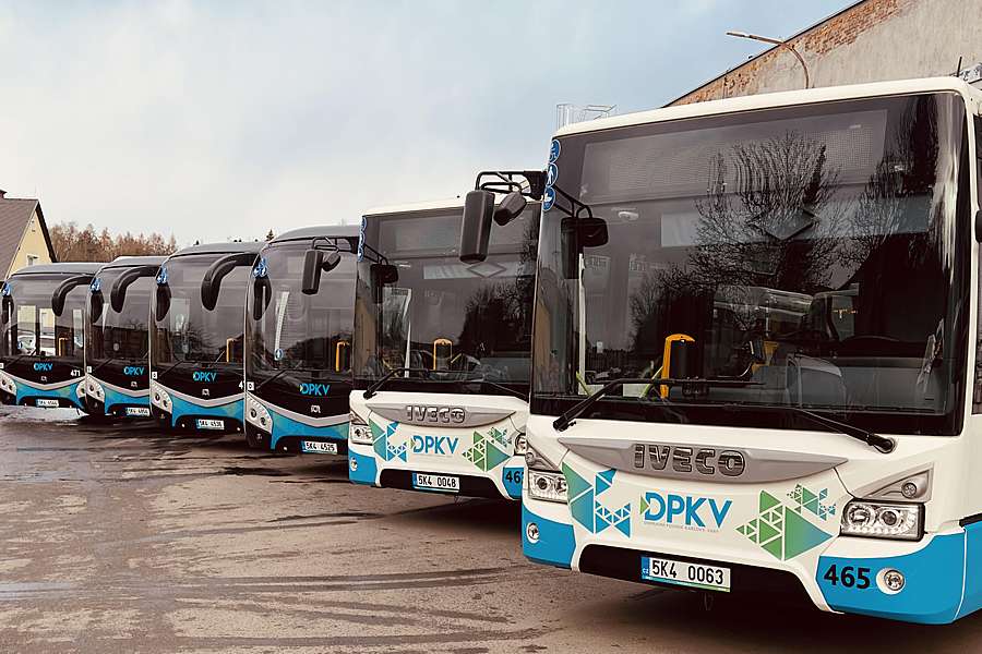 Nové autobusy v Karlových Varech
