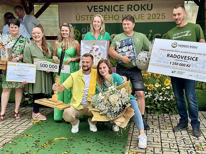 Radovesice – Vesnice roku Ústeckého kraje 2025