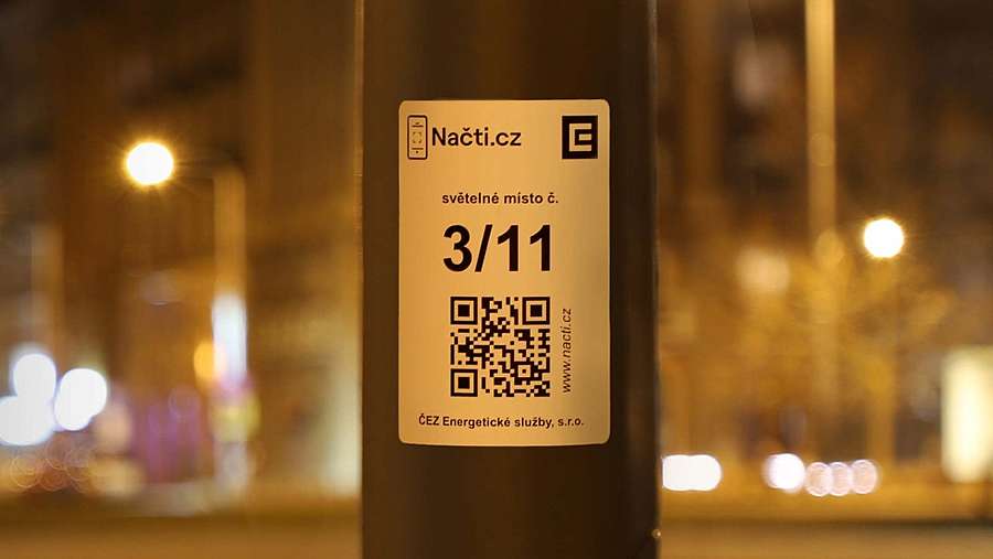 Načti.cz – QR kód pro hlášení poruch