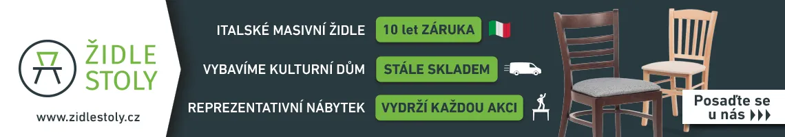 Židle, stoly a nábytek pro každý interiér
